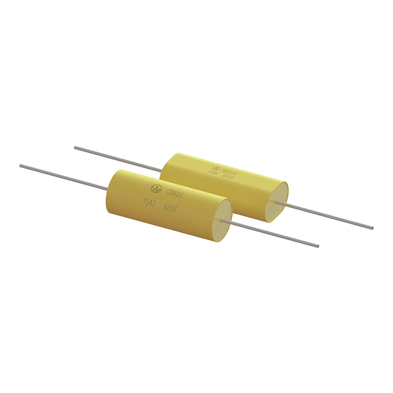 Tụ điện màng Polypropylene kim loại hóa dòng CBB20 (loại hướng trục)