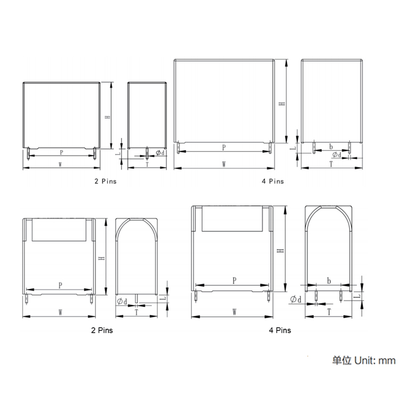 Tụ lọc AC dòng WAC cho PCB