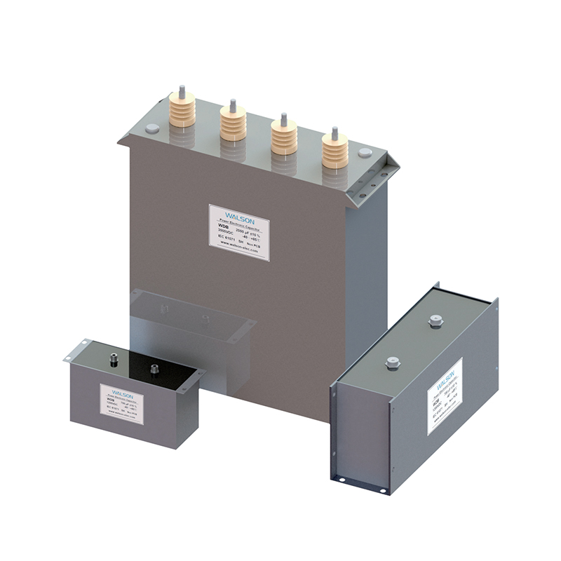 Tụ điện DC-Link loại khô dòng WDB cho Điện tử công suất (Vỏ thép)