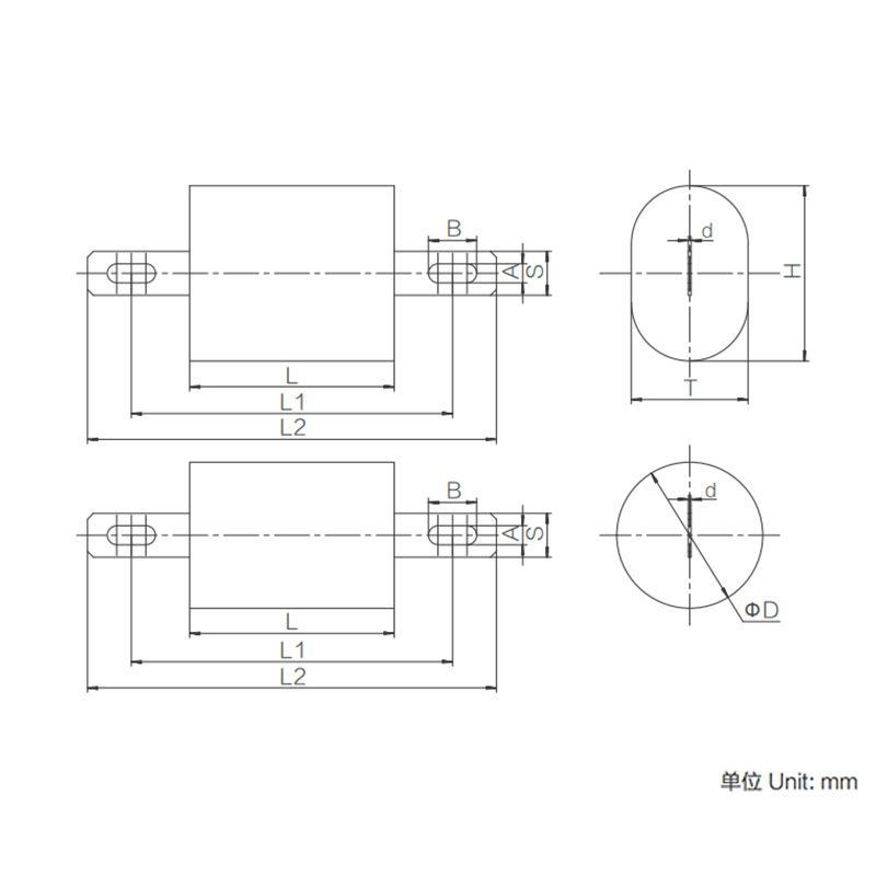 Tụ điện IGBT loại hướng trục WSA