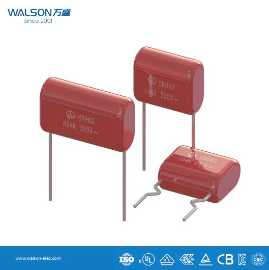 Tụ điện xoay chiều màng polypropylen kim loại hóa dòng CBB62 hiệu suất cao: Giải pháp đáng tin cậy cho các ứng dụng xoay chiều